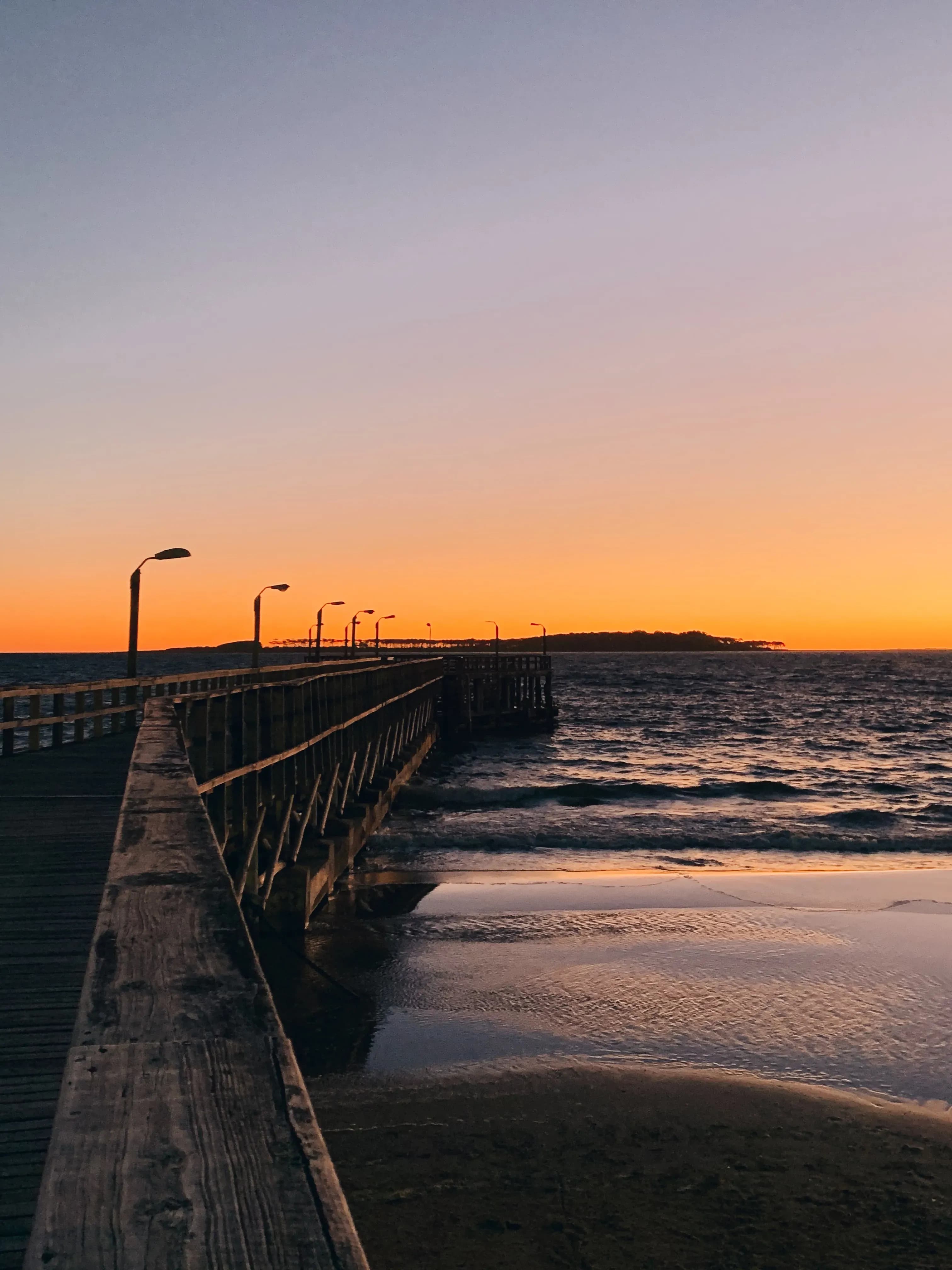 Atardecer en Playa Mansa Punta del Este
