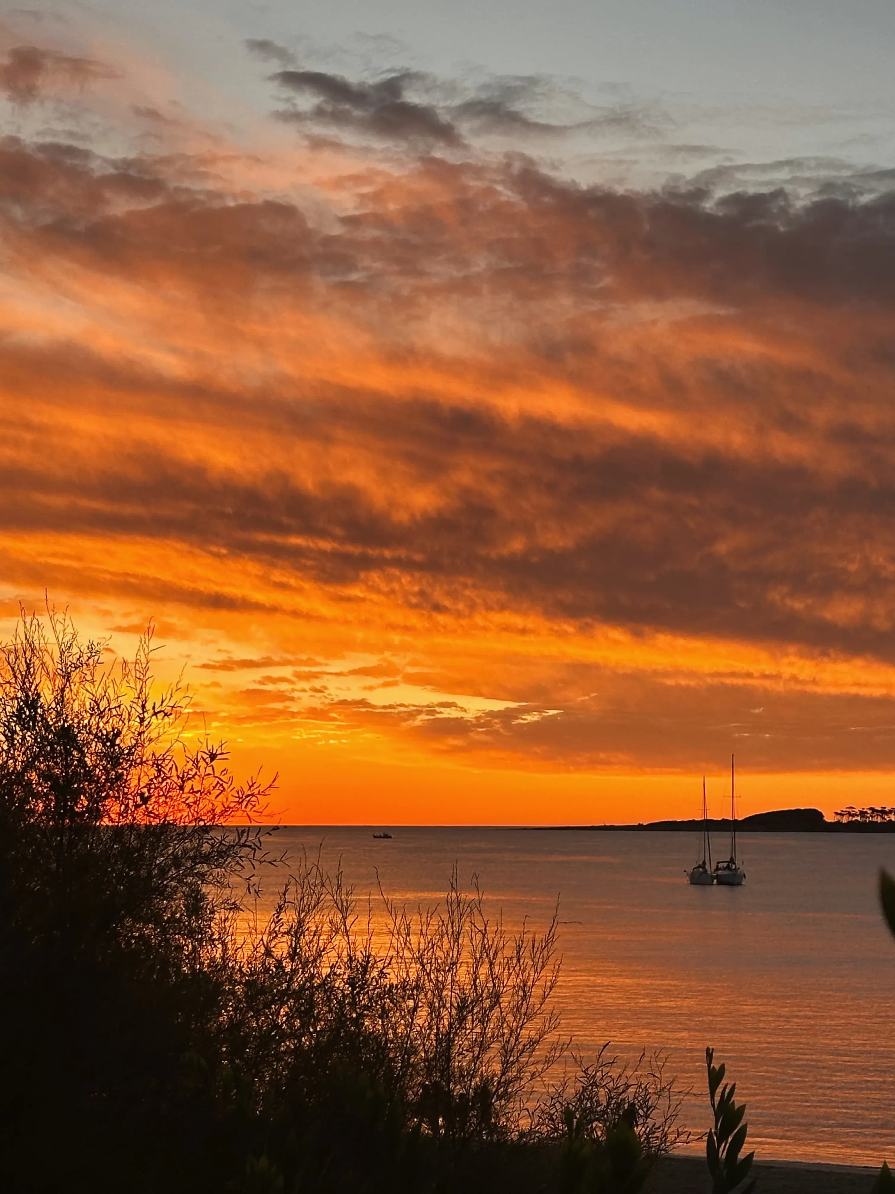 Atardecer en Playa Mansa Punta del Este