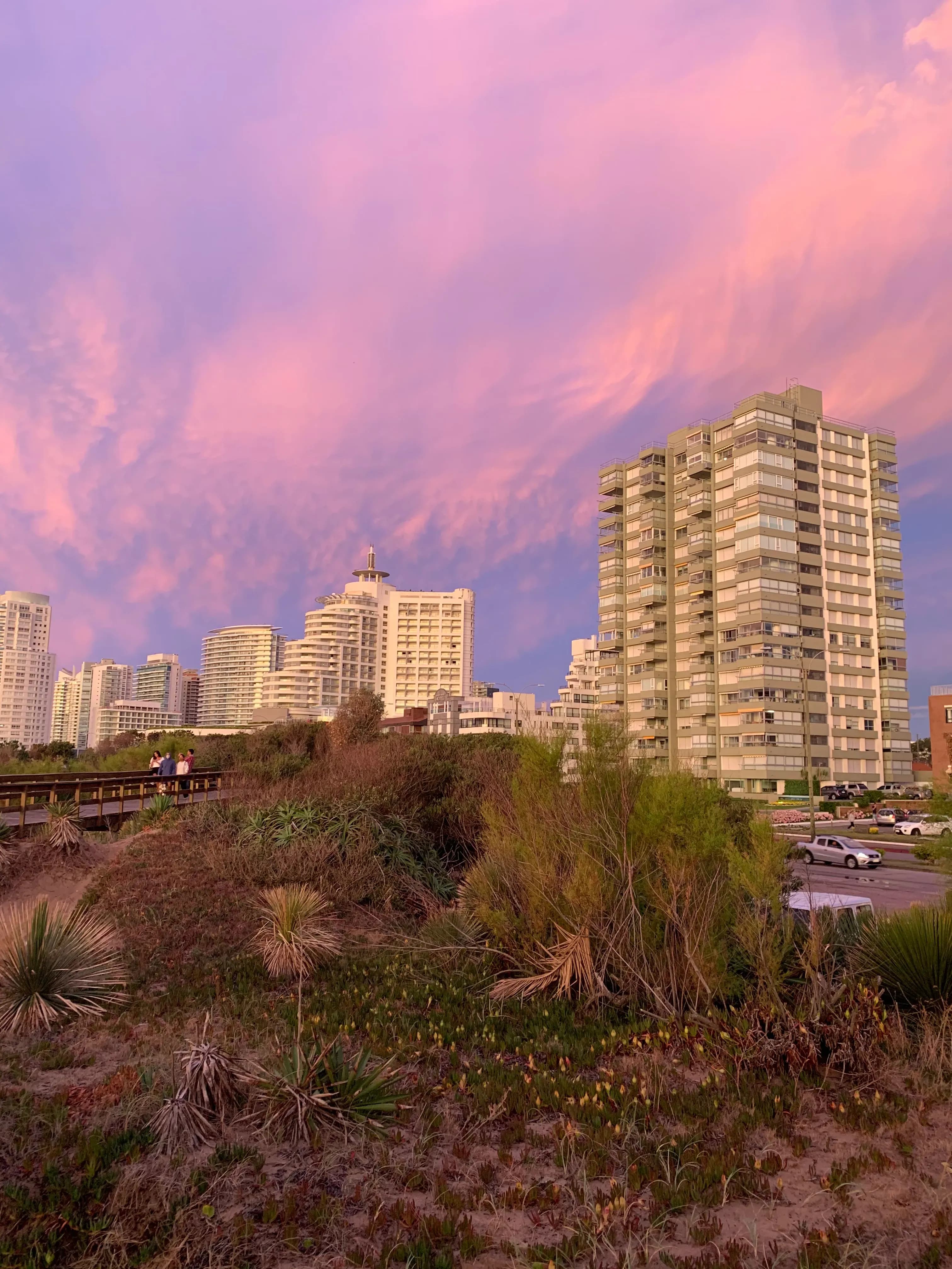 Atardecer en Playa Mansa Punta del Este