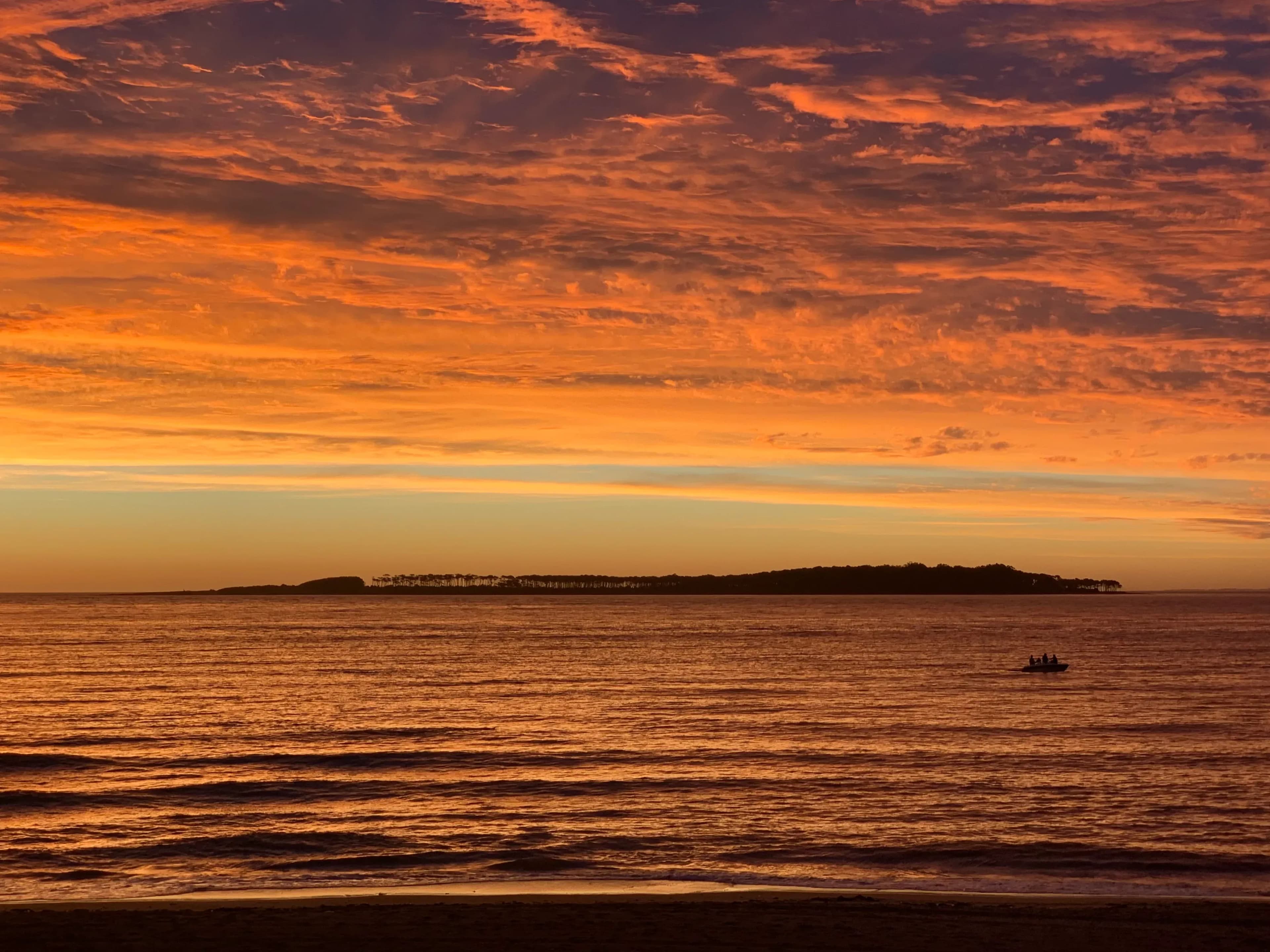 Atardecer en Playa Mansa Punta del Este